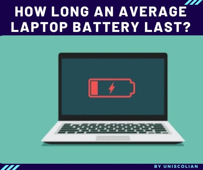 How long does an average laptop battery life last?