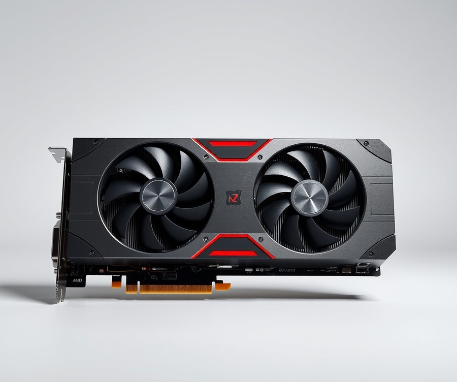 AMD Radeon RX 9060 XT product photo