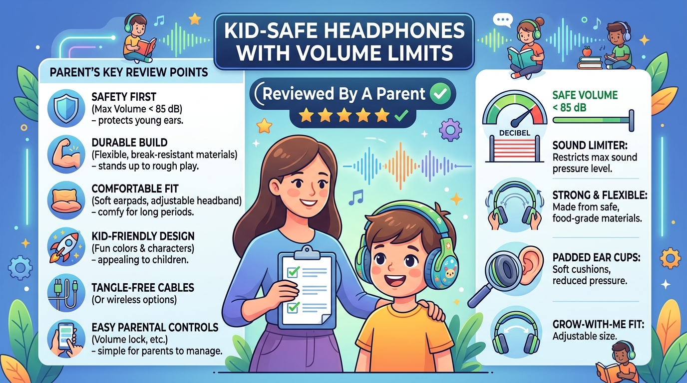 7 Kid-Safe Headphones With Volume Limits (Reviewed By A Parent)