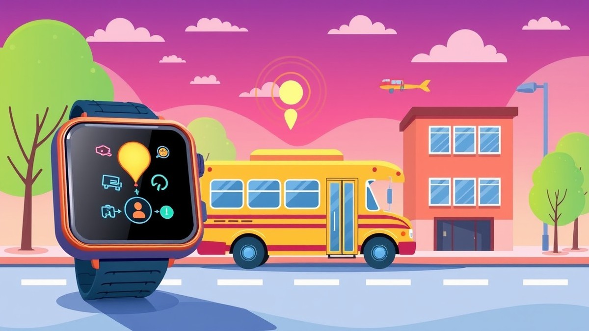Kids Gps Watch Signal Test: School Building & Bus Route Tracking Accuracy